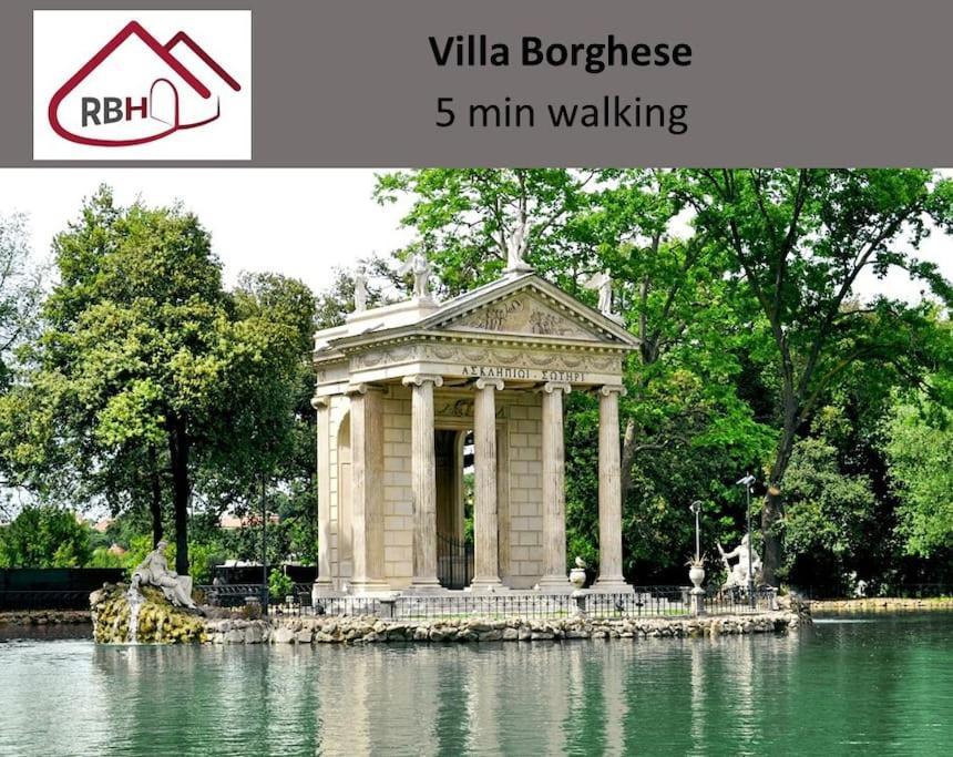 Romebesthome Beccaria - Piazza Del Popolo Kültér fotó